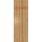 Ekena Millwork Framed Board-n-Batten Shutters w/Z-Bar, Rough Sawn Western Red Cedar, 26 7/8W x 79H, PR RBF06Z26X079RWR - alternate 2